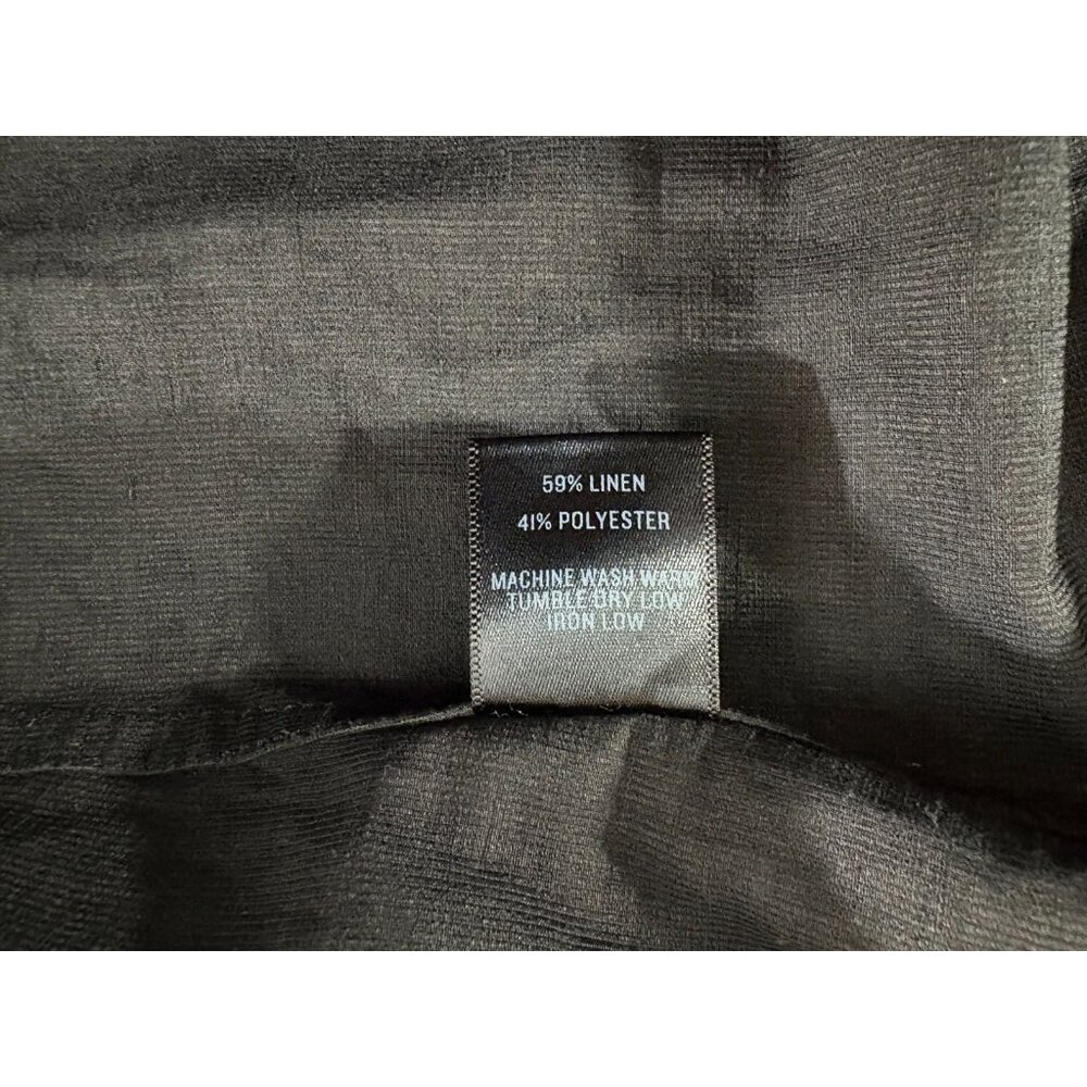 Outlier NYC Injected Linen boxford shirt sz 2XL color Black Brand New mspr $220 - Picture 4 of 6